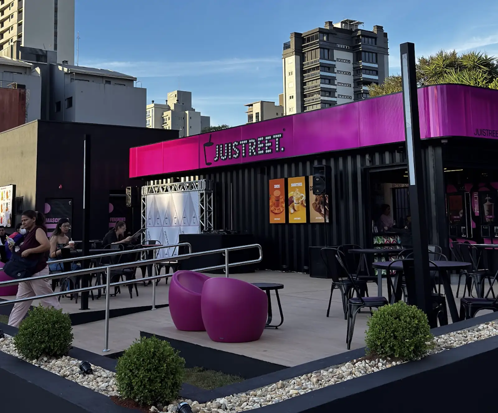 Fachada da Juistreet Passo Fundo
